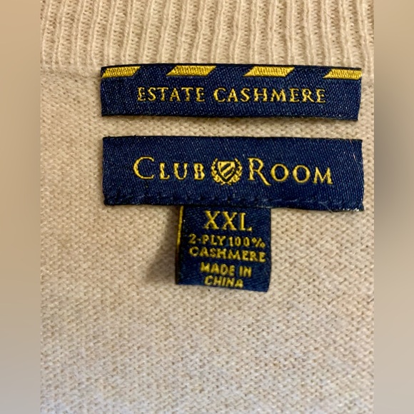 LN CLUB ROOM MEN’S LUXURIOUS CASHMERE SWEATER. SOFT & REMARKABLY LIGHTWEIGHT♥️ - Picture 7 of 8